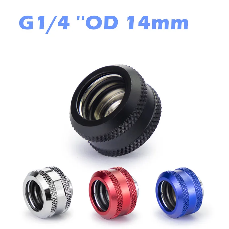 

Color hard tube quick-twist connector 10*14 hard pipe joint hand-tight joint for outer diameter 14MM hard pipe quick twist