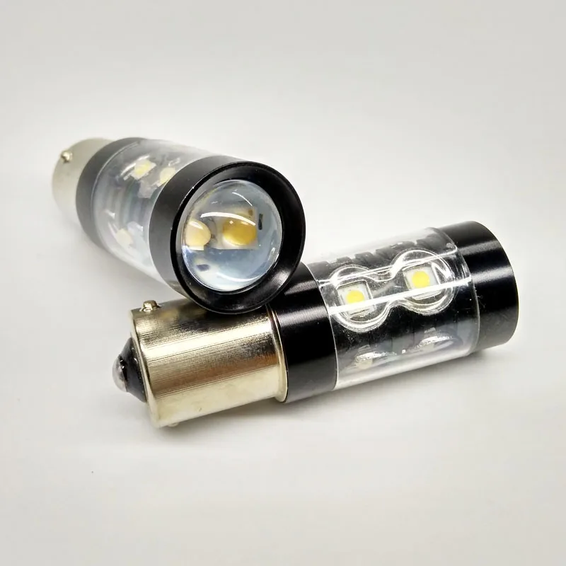 2pcs 1156 S25 P21W BA15S LED Backup Light DC 12V Car Reversing Light