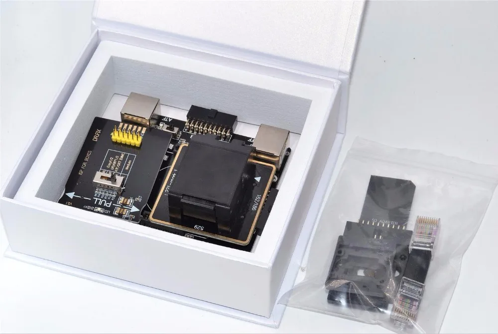 Allsocket памяти на носителе EMMC 6in1 адаптер инструмент BGA153/169/221/162/186/529 для eMMC Pro Box
