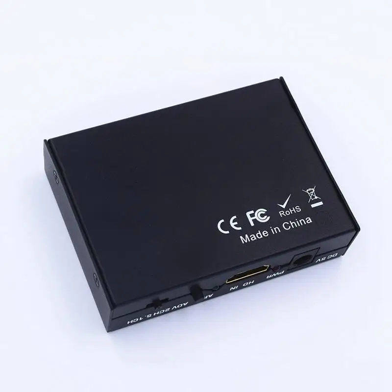 Hdmi к Hdmi 4K x 2K+ Spdif+ Rca стерео L/R аналоговый аудио конвертер экстракт сплиттер(США штекер