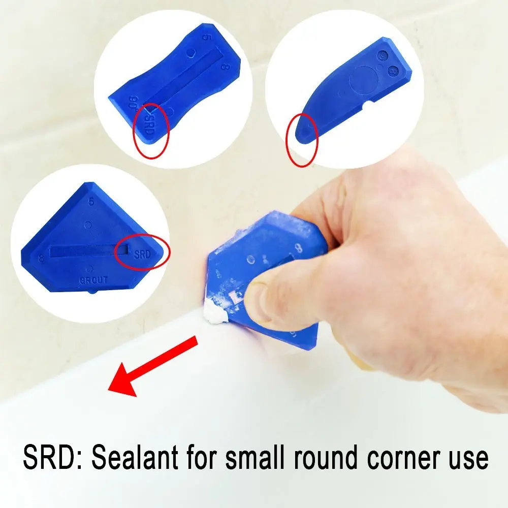 Free Shipping Professional Silicone Finishing Tool 8 Pieces Sealant Tools  Caulking Kit Silicone Remover Sealing Tool