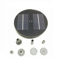 Новый солнечный Водяной Насос Power Panel Kit Фонтан Бассейн Сад Пруд Погружные Полив Дисплей