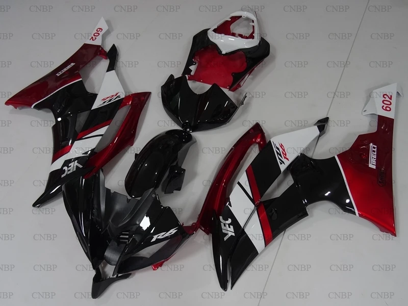 

YZF600 R6 10 11 Abs Fairing for YAMAHA YZFR6 2008 - 2015 Red Black Fairing Kits YZF R6 2009 Fairings