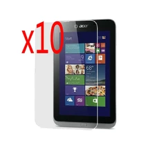 10x пленка для ЖК-дисплея+ 10x чистой тканью, анти-ослепленная матовая Экран защитная плёнка для НУА Вэй щитки для acer Iconia W4-820 W4 820 8"