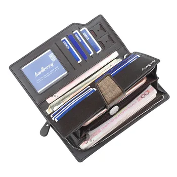 

Fashion Europe And The New Wallet Multi-Function Men's Wallet Long Multi-Card Hand Bag Large Capacity Clutch