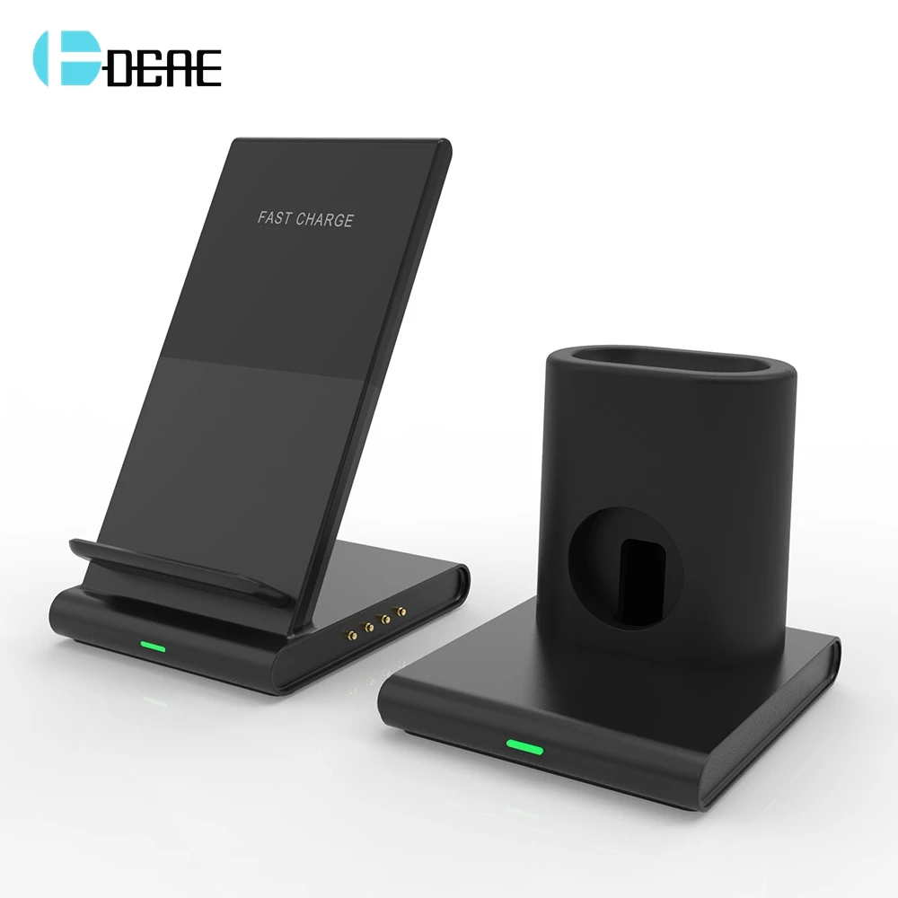DCAE Qi Wireless Charger 10W Fast Charging Stand for