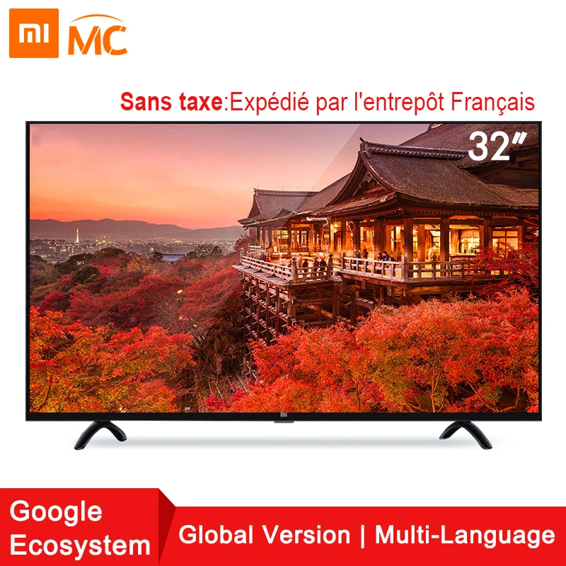 Глобальный! Xiaomi TV pro smart 4A 32 дюйма 1G + 8G поддержка хранения miracast intellgent LED Play Display|display