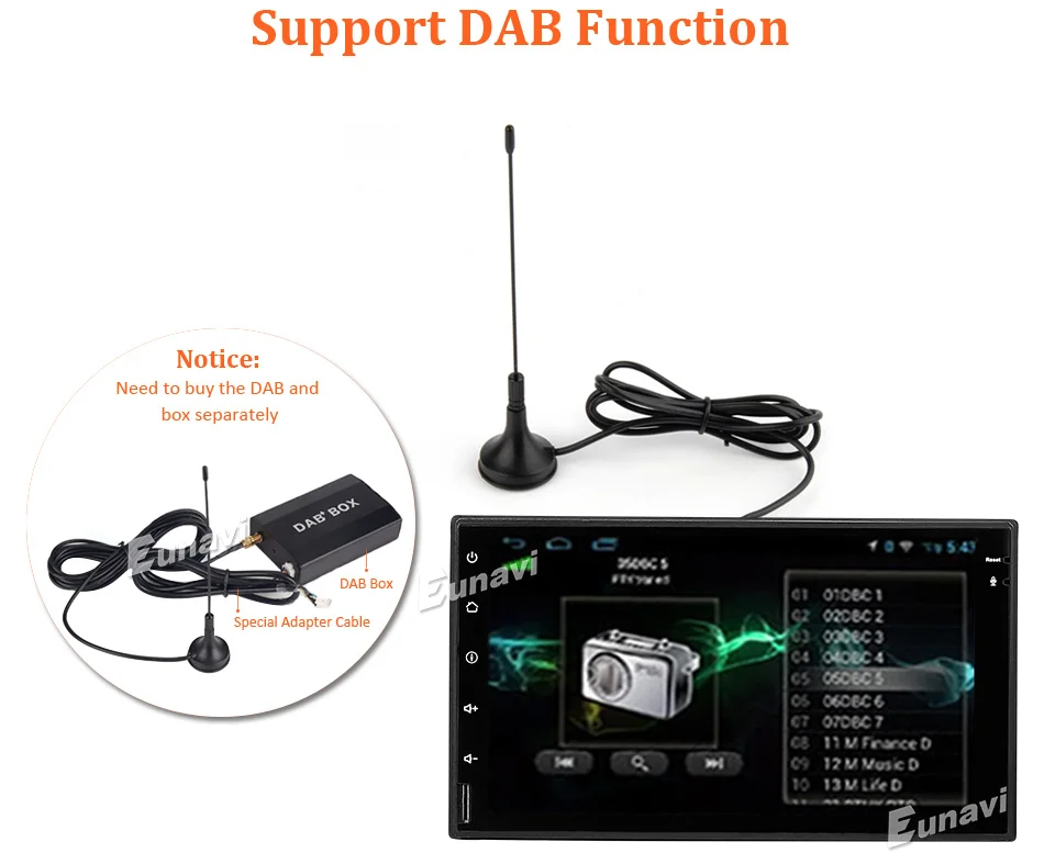 Excellent Eunavi 7" Double 2 Din TDA7851 Universal Android 8.1 Car Radio PC 1024*600 Autoradio GPS Navi wifi Bluetooth free frame camere 15 Excellent Eunavi 7" Double 2 Din TDA7851 Universal Android 8.1 Car Radio PC 1024*600 Autoradio GPS Navi wifi Bluetooth free frame camere 15