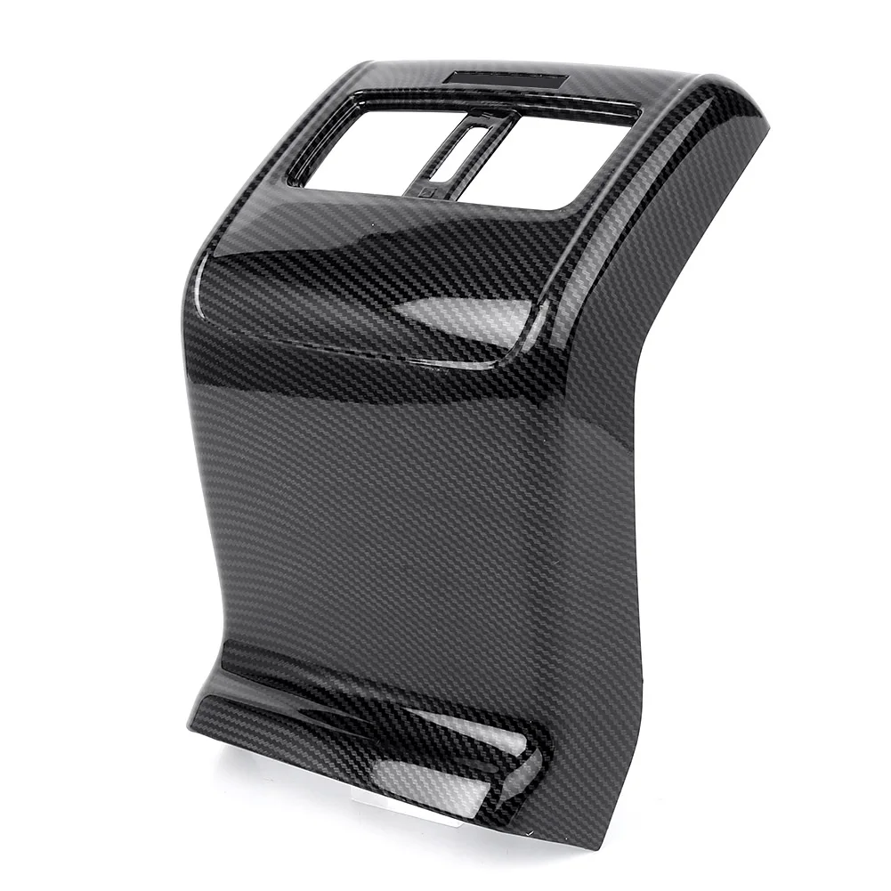 Skup Z tyłu podłokietnik ze schowkiem odpowietrznik wykończenie wylotu dla Honda Accord 2018 2019 kolor włókna węglowego styl