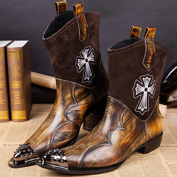 pointed toe flat riding boots