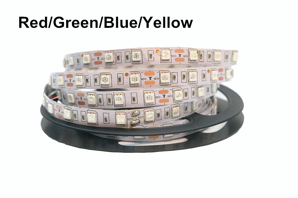 SMD 5050 гибкий светодиодный светильник 12 В светодиодный светильник для украшения дома белый/теплый белый/синий/зеленый/красный/желтый/розовый/голубой/RGB