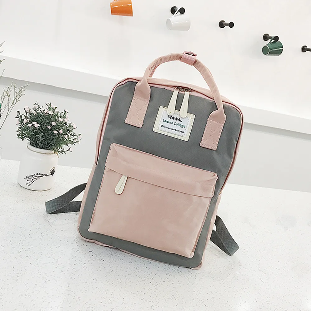 Модный женский рюкзак для отдыха, корейский женский рюкзак, повседневные дорожные сумки для школьниц, Классический рюкзак