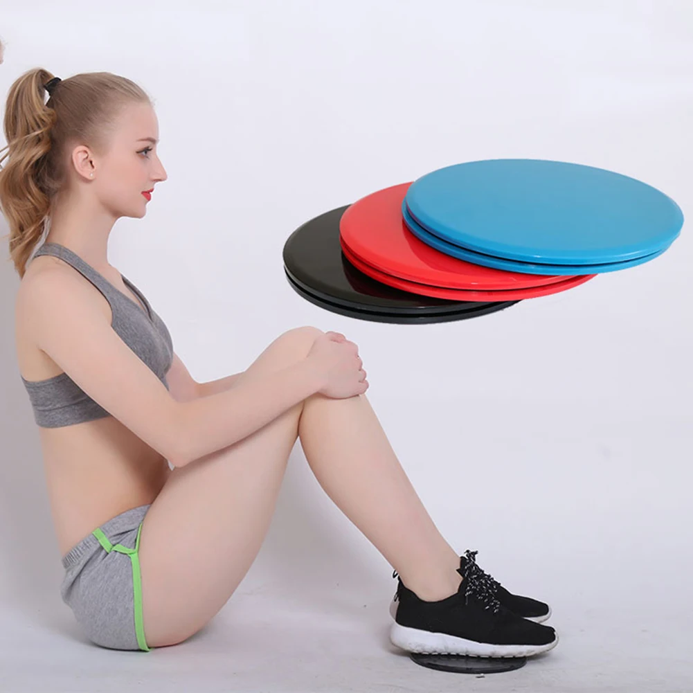 2 шт. фитнес-скользящие диски тренажерный зал слайдер фитнес-диск Обучение брюшной тренировки раздвижной диск с шт. 5 шт. Эспандеры лента для