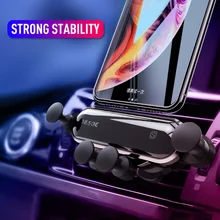 Автомобильный держатель для телефона на магните для iphone X Xs Max samsung S9 автомобильное крепление, устанавливаемое на вентиляционное отверстие в салоне автомобиля гравитационного автомобильные держатели для Xiaomi huawei один подставка для мобильного телефона