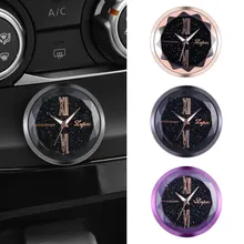 Автомобильные часы украшение автомобиля электронные часы автомобили мини механика кварцевые часы Интерьерные часы в автомобильные аксессуары