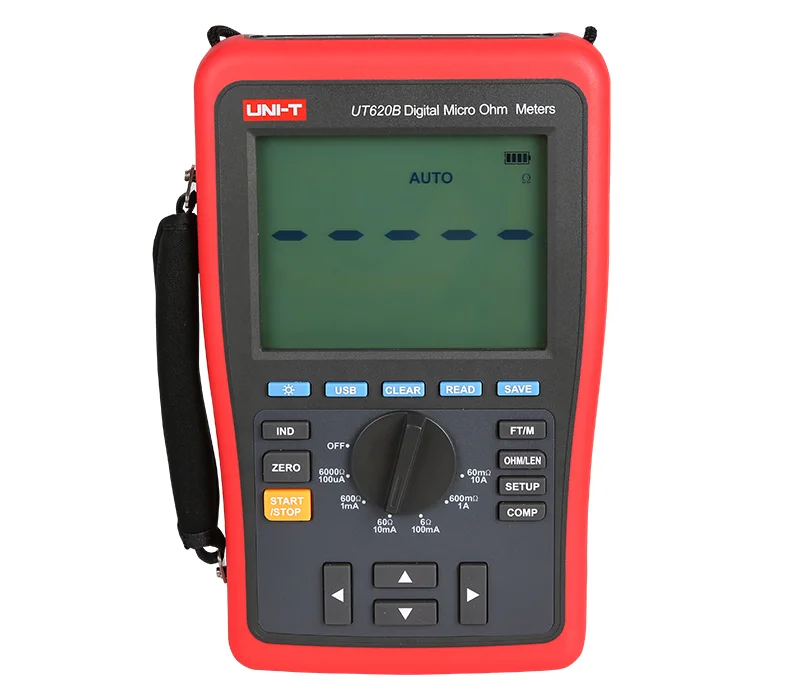 UNI T UT620B Digital Micro Ohm Meters Low Resistance Tester USB Transmission,Factory Direct