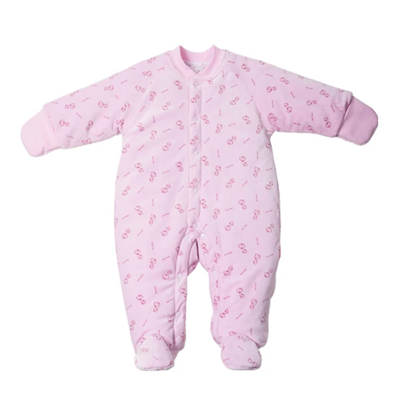 Baby Romper For Boys Girls Spring Winter Jumpsuit Thick Hooded Newborn Bebe Bodysuits Costume Infant Cotton Rompers Clothing Set (10)