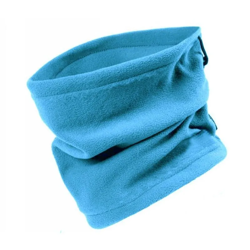 Флисовая трубка для шеи, грелка для ушей, повязка на голову с маской, зимний теплый шарф для кемпинга, туризма, головной убор, шапочка