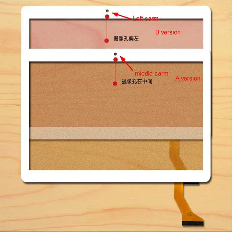 

For 10.1 inch Tablet PC kingvina-PG1027 SX-10.1 A4 touch screen panel Digitizer Sensor replacement