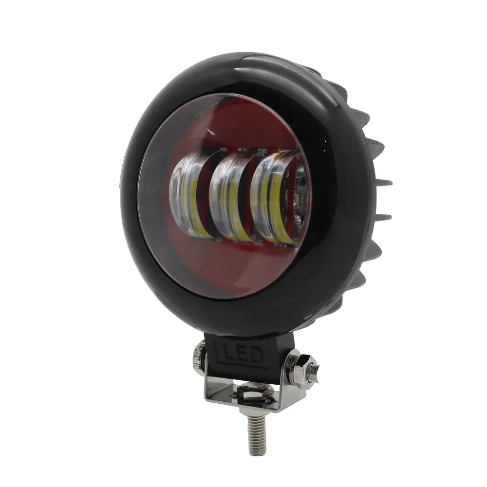 2PCS 4PCS 12V 24V 6000K 30W Waterproof Round LED Light Bar Working Lights Offroad Car Boat led Work Light (52)