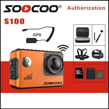 SOOCOO S100 / S100PRO Action Camera 4K Wifi NTK96660 20MP 30M Waterproof Sports Cam Option GPS Gyro Image Stabilization