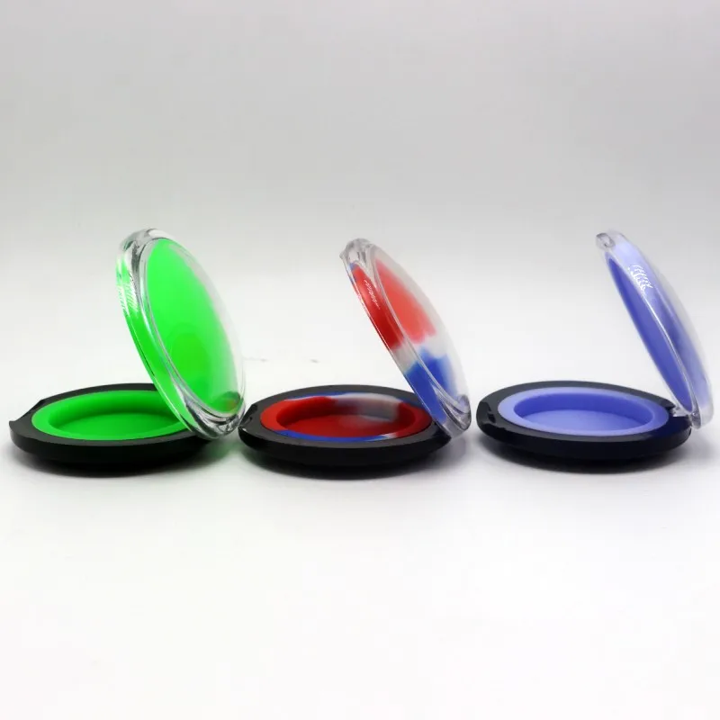 Discount 20 Pcs Dabs Silicone Jars Dab Wax Container 6 Ml Silicone Oil