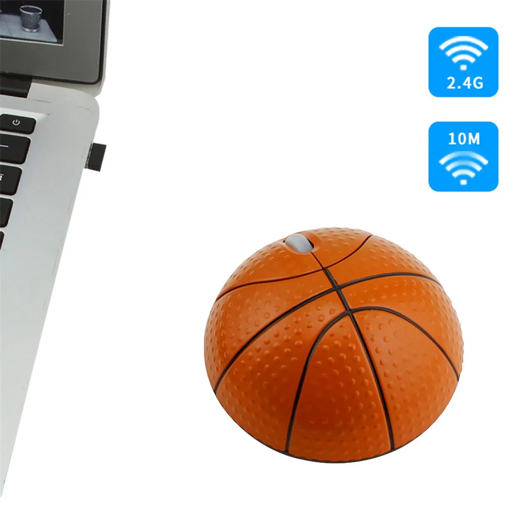 

Wireless Basketball Mouse Ergonomic 3D Optical Sports Basketball Mice For Laptop Office Home Work Mouses Mice For Computer Ball