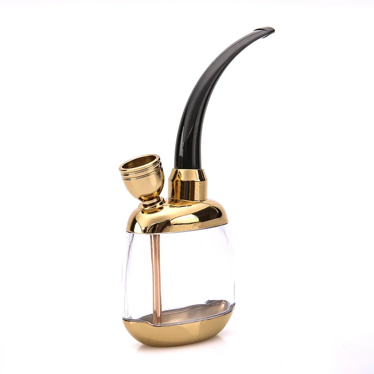 Hookah shisha Glass hookah smoking pipe narguile with nice gift box