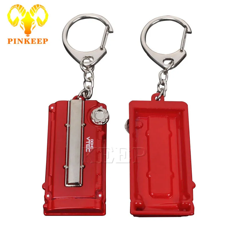 Fashion Metal Auto Car Logo key ring keyring keychain chain for Honda Civic Glass EK/EG Engine Valve Cover Chaveiro Llavero | Автомобили и