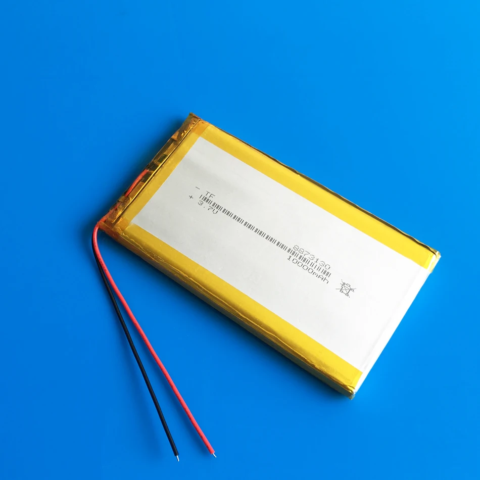 3,7 в 10000 мАч перезаряжаемая литий-полимерная литий-ионная батарея для внешнего аккумулятора планшетного ПК ноутбука PAD PCM board 8873130