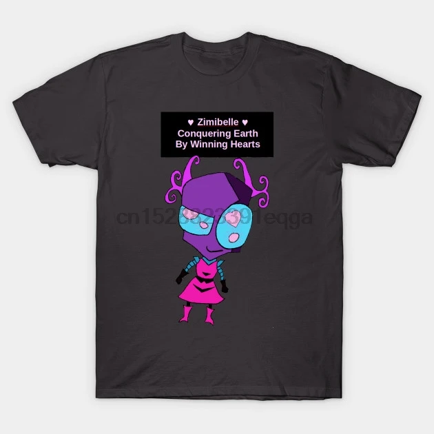 

Men Short sleeve tshirt Zimibelle Invader Zim T Shirt Women t-shirt
