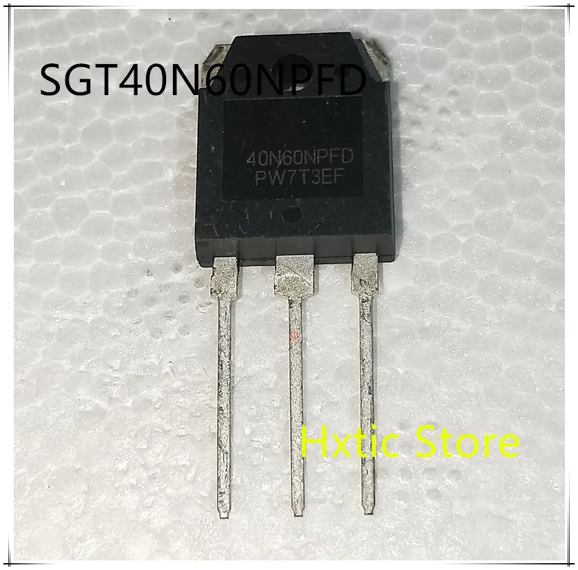 5pcs 40N60NPFD TO 3P 40N60 600V 40A IGBT SGT40N60NPFDPN TO3P
