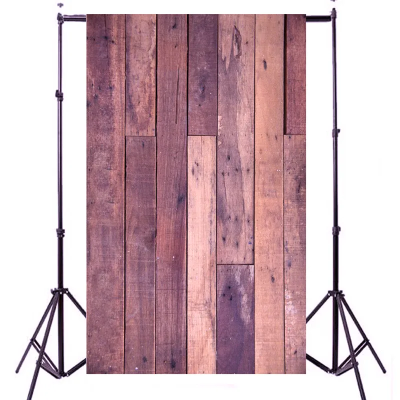 3X5FT Wood Floor Photography Backdrops Thin Vinyl Backdrops For