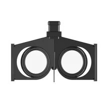 Adjustable 3D VR Folding Mini Virtual Reality Glasses for Android IOS 4.5-5.5 inches screen iPhone Samsung Huawei Wholesale