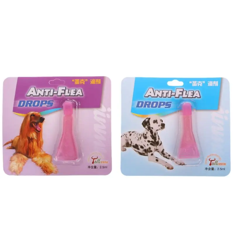 font b Pet b font Dog Anti flea Mites Ticks Drops Puppy Kitten Treatment Pest
