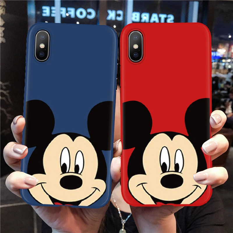 

Cartoon Cute Matte Soft TPU Cases For iPhone 7 6S 8 6 S Plus 9 Back Coque For iPhone X XS Max XR Phone Cases Matte Capa Covers