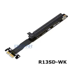 2018 Новый стояк PCIe 3.0x16 x1 добыча видеокарта кабель-удлинитель pci-e 1x к 16X Riser для AMD или nvidia карты