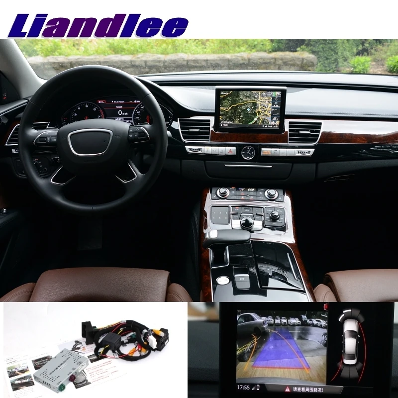 

Liandlee Car Reverse Rear Back Up Camera Interface Adapter Decoder Kits For Audi A8 D4 4H 2011~2017 Mmi System Upgrade