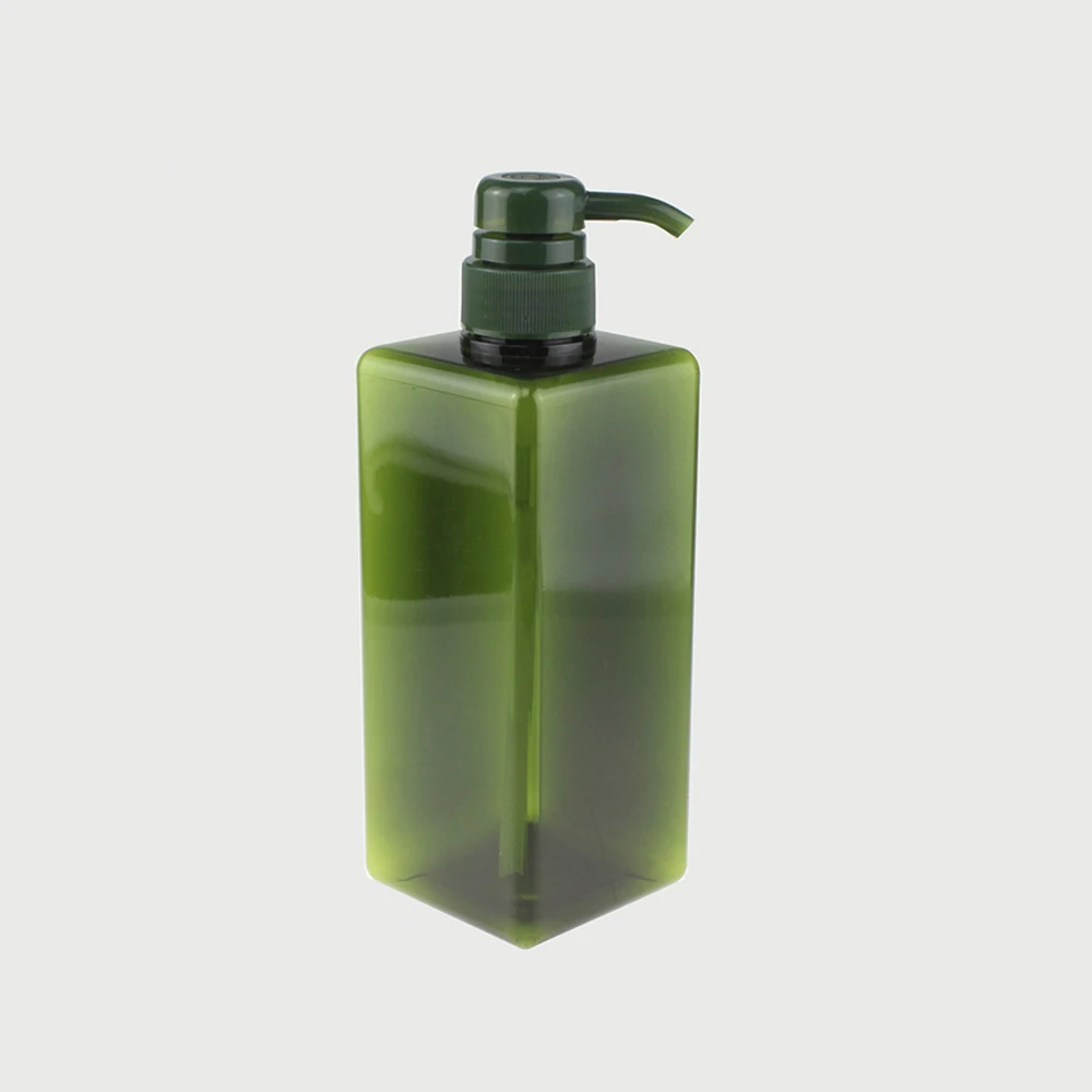 Косметическая упаковка шампунь бутылка 650 мл с насосом, горячая Распродажа многоразовый Лосьон Пластиковые Диспенсеры