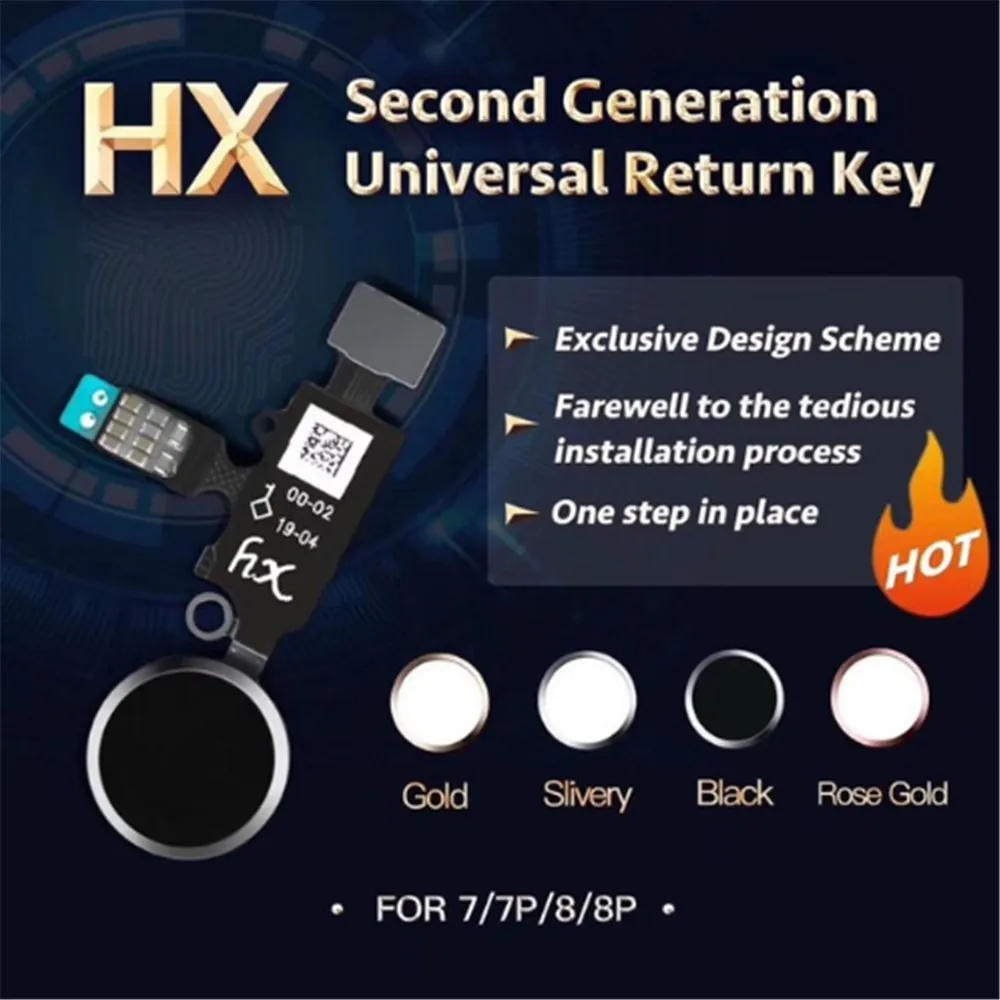 

Tested Home Flex For Apple iPhone 7 8 Universal Home Button Flex Cable Return Home Function Solution For iPhone 7 8 Plus