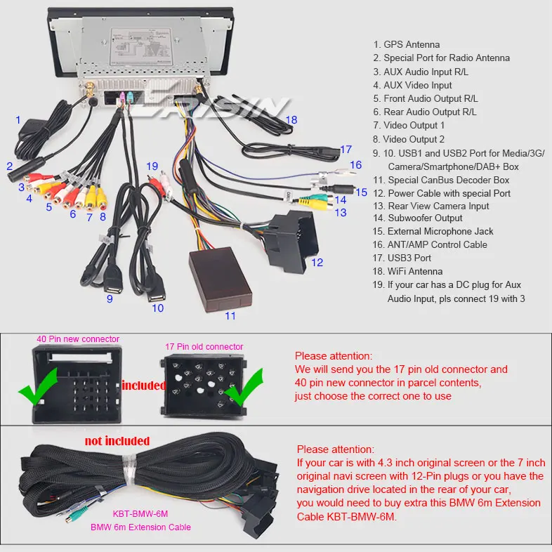 Discount 7" Android 8.0 Oreo OS Car DVD GPS Radio for BMW E39 M5 1999-2003 & BMW E39 1995-2003 & BMW E38 1994-2001 & BMW X5 E53 2000-2007 23