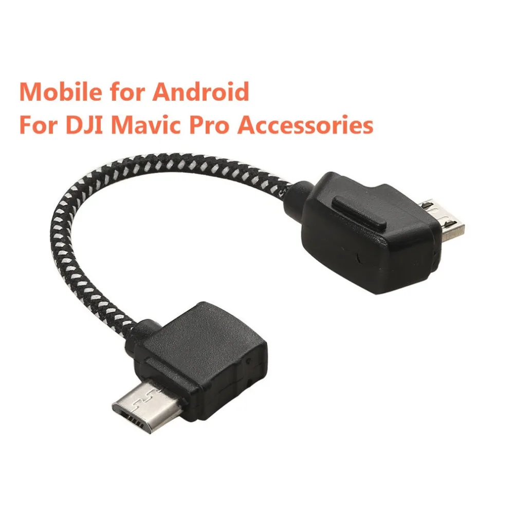 

Remote Control Mobile Phone Data Connecting Cable Mobile for Android Connector Line Reverse For DJI Mavic Pro Accessories