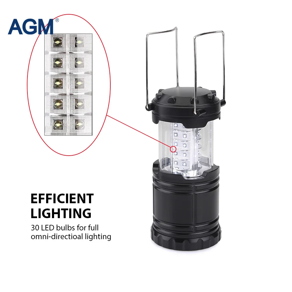 AGM портативный фонарь светодиодные фонари для кемпинга палатка свет перезаряжаемый открытый мощный фонарик ручная кривошипная лампа