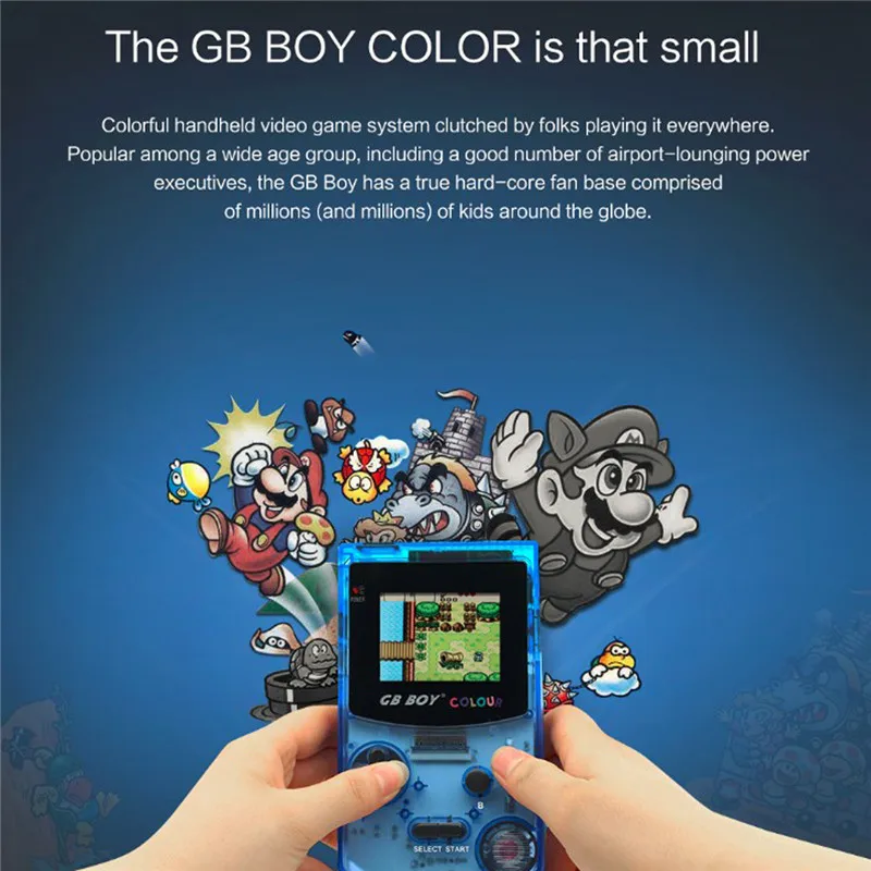 Jogador de jogo handheld da cor do