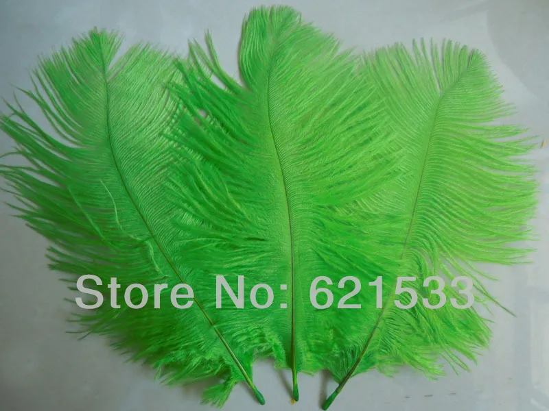 Wholesale!LIME GREEN Ostrich FEATHERS 6-8''/15-20cm Bridal/Wedding/Centerpiece freeshipping | Дом и сад