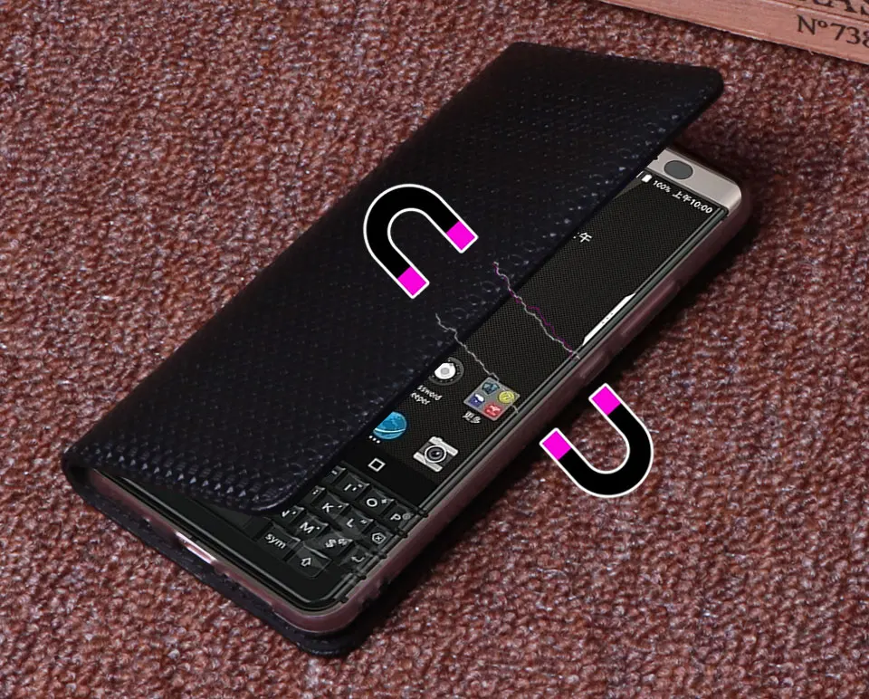 RYKKZ Чехол-книжка из натуральной кожи для Blackberry KEYone DTEK70 чехол для телефона для BBB100-4 кожаный чехол