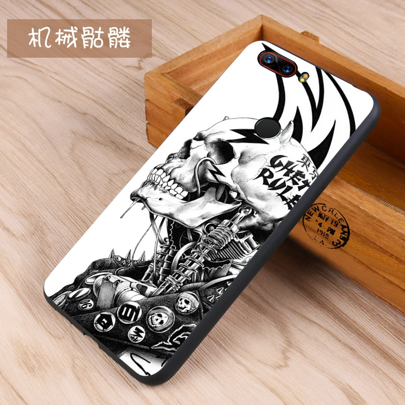 ZTE Nubia Z17 Case Original Cover for Nubia Z17 Case bag Cover Skin Wolf Fish Skull z17 Fundas 100% BiNFUL 31