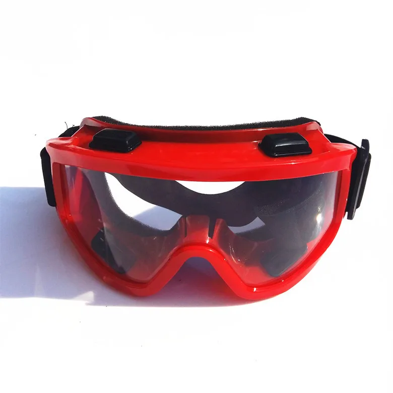 KUUFY лыжные очки встроенные очки разрешены беговые пылезащитные Противоударные Защитные Очки - Цвет: Red Clear Update