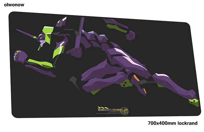 evangelion mouse pad gamer gel 700x400x2mm notbook mouse mat gaming mousepad large wrist rest pad mouse PC desk padmouse