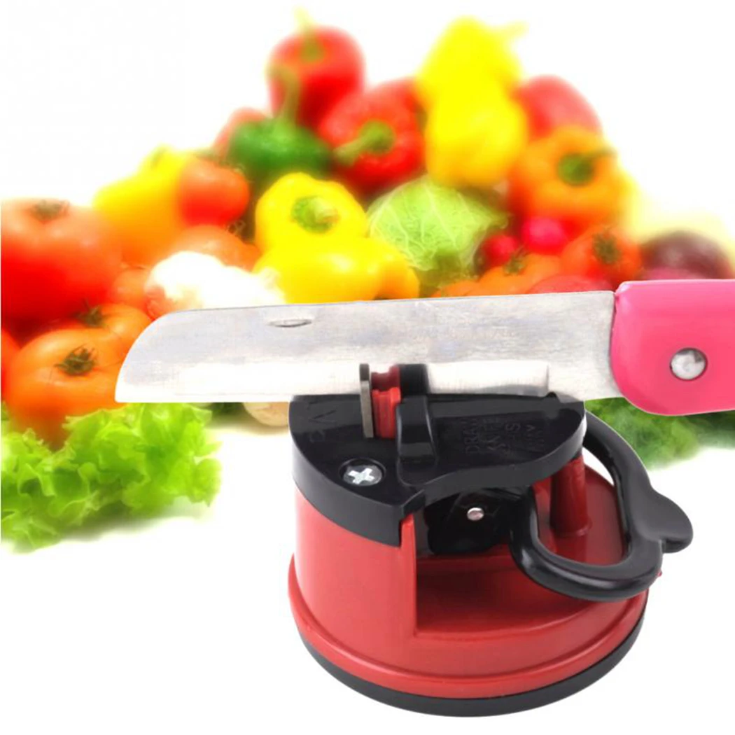 

Durable Amazing Suction Knife Sharpener Sharpening Tool Easy and Safe to Sharpens Kitchen Chef Knives Damascus Knives Sharpener